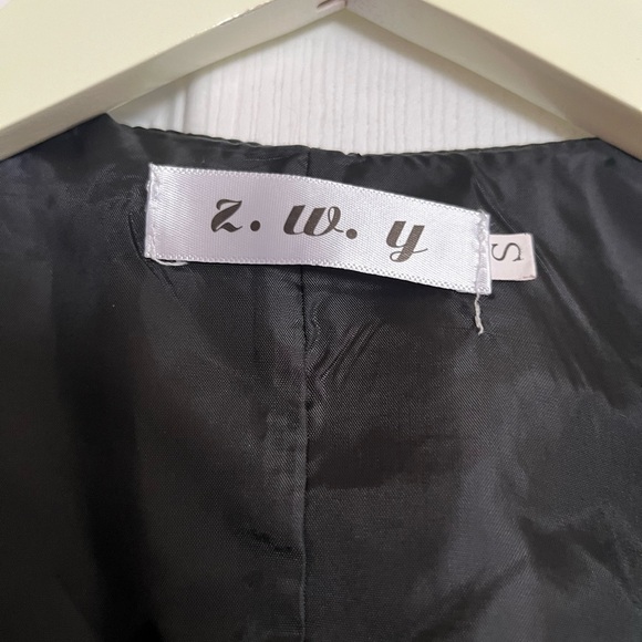 Z.W.Y Vest tuxedo brown grey small - Picture 2 of 3